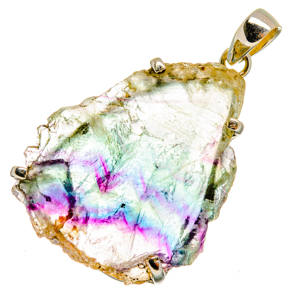 Fluorite Pendants handcrafted by Anasilvercos - PD10580