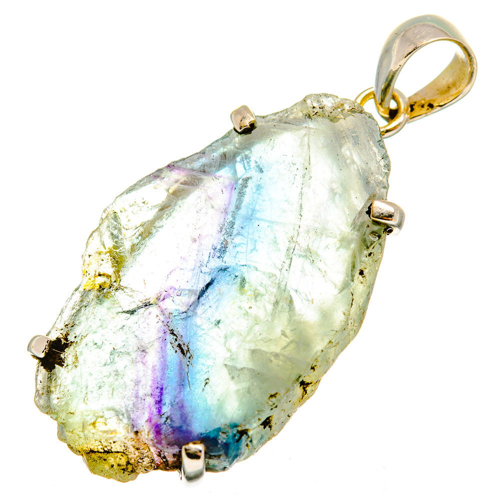 Fluorite Pendants handcrafted by Anasilvercos - PD10581