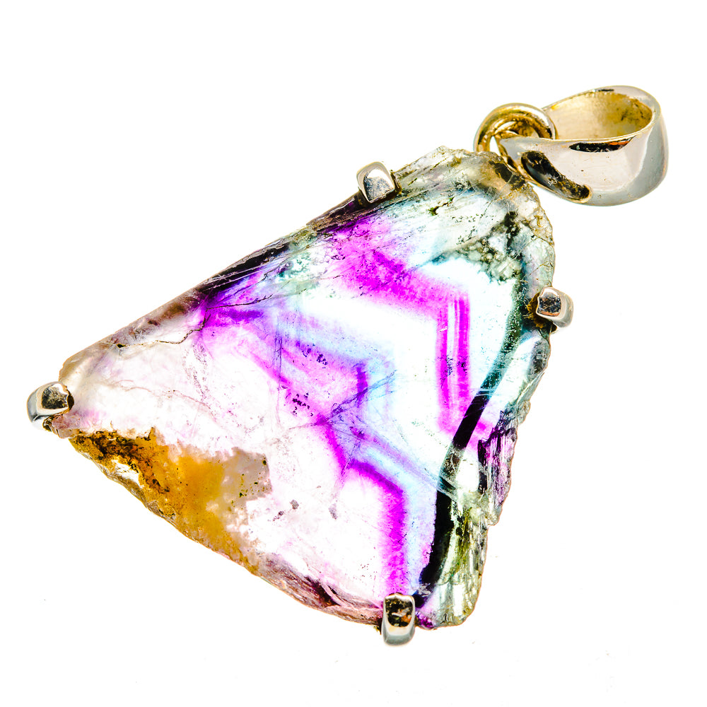 Fluorite Pendants handcrafted by Anasilvercos - PD10584