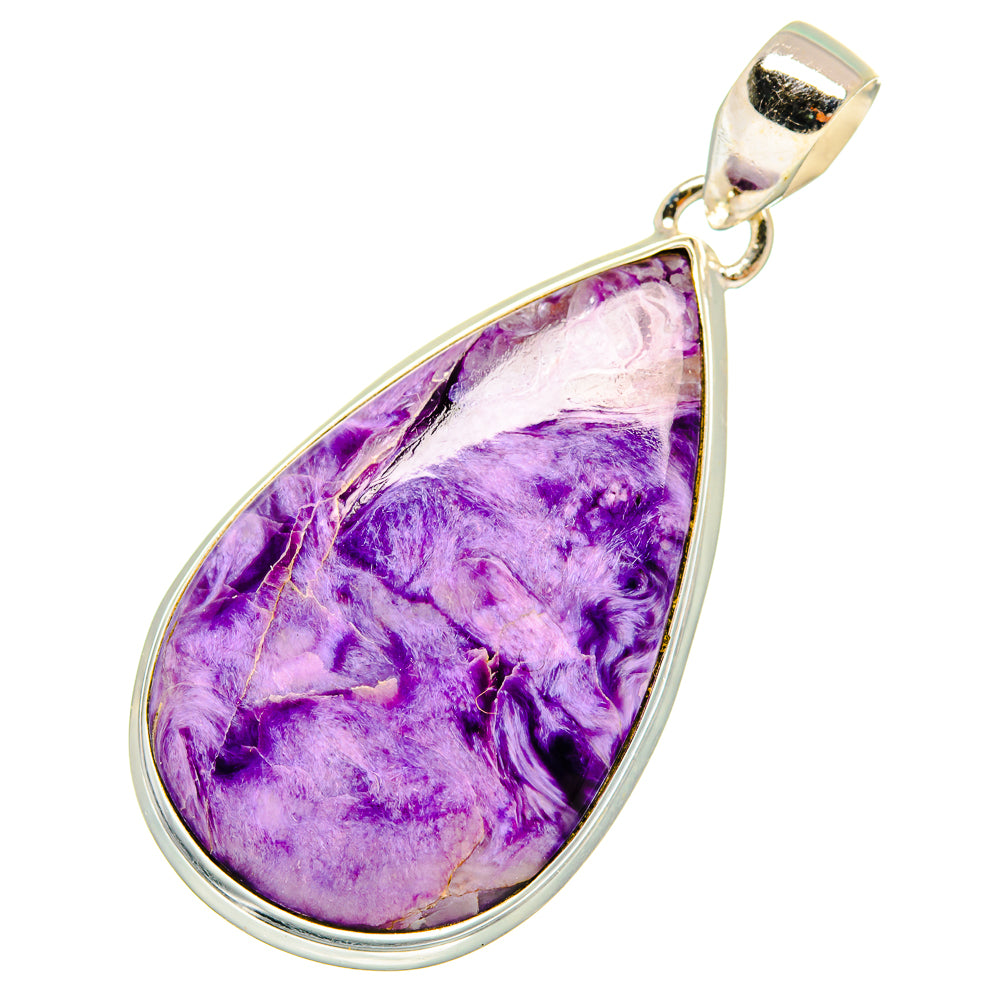 Charoite Pendants handcrafted by Anasilvercos - PD10589