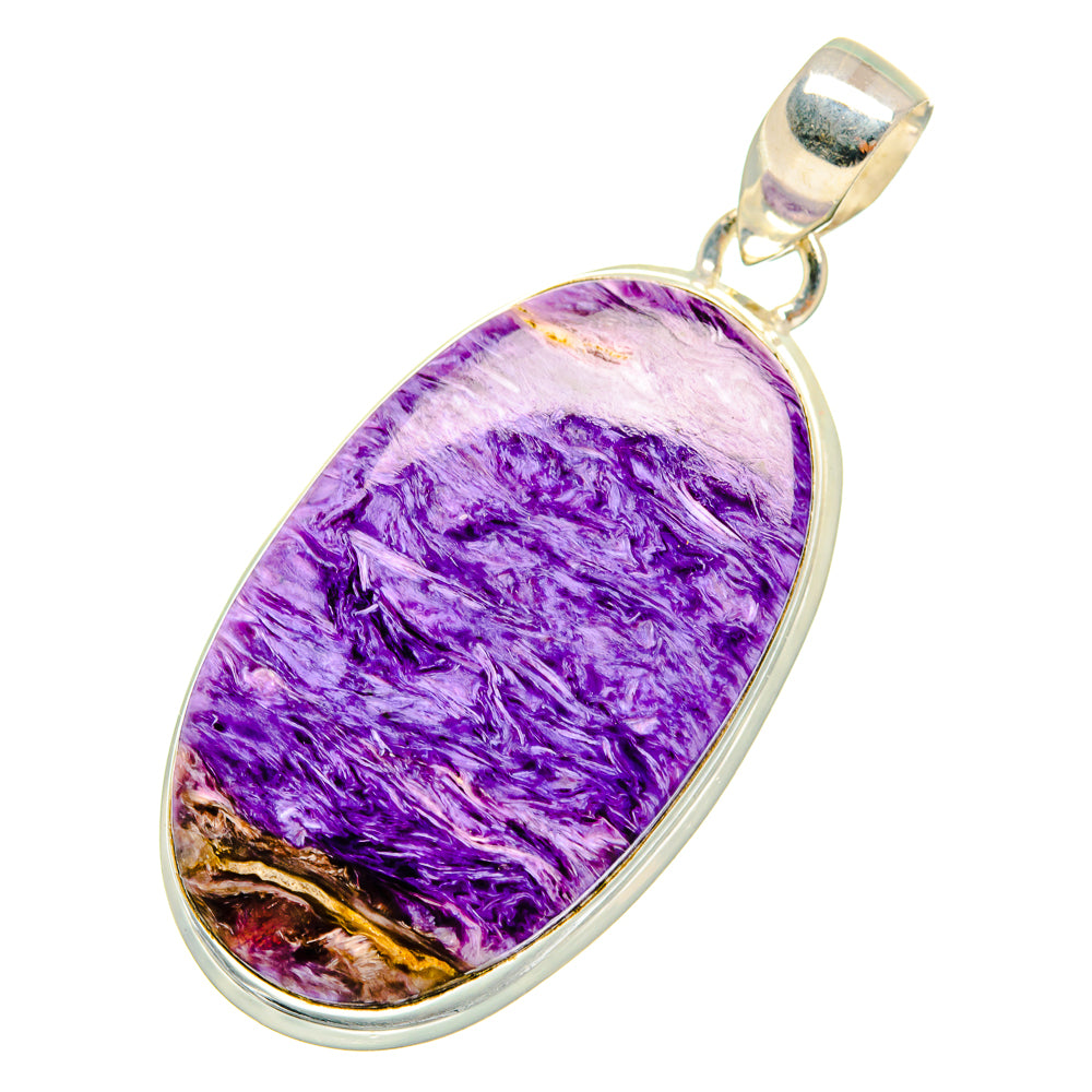 Charoite Pendants handcrafted by Anasilvercos - PD10590