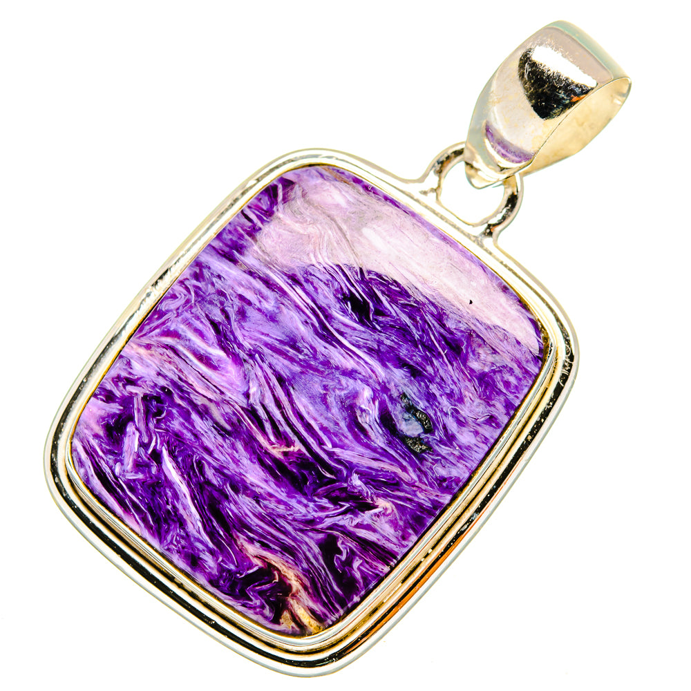 Charoite Pendants handcrafted by Anasilvercos - PD10597
