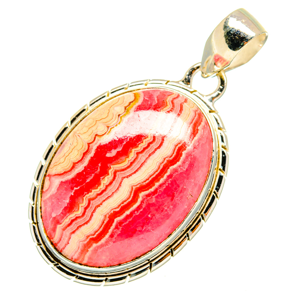 Rhodochrosite Pendants handcrafted by Anasilvercos - PD10599