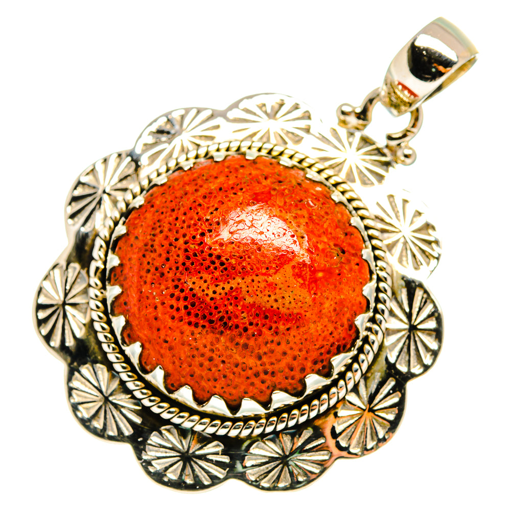 Sponge Coral Pendants handcrafted by Anasilvercos - PD10607