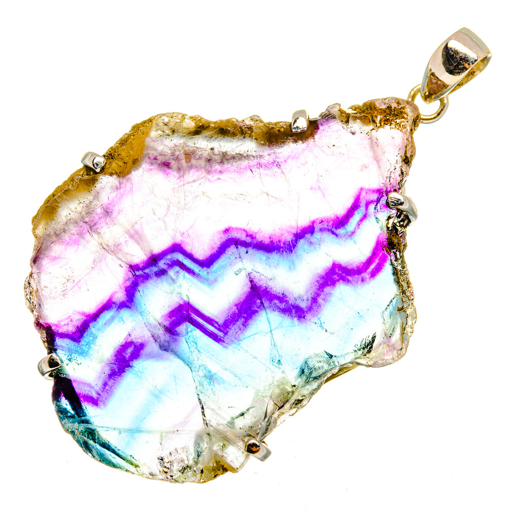 Fluorite Pendants handcrafted by Anasilvercos - PD10630