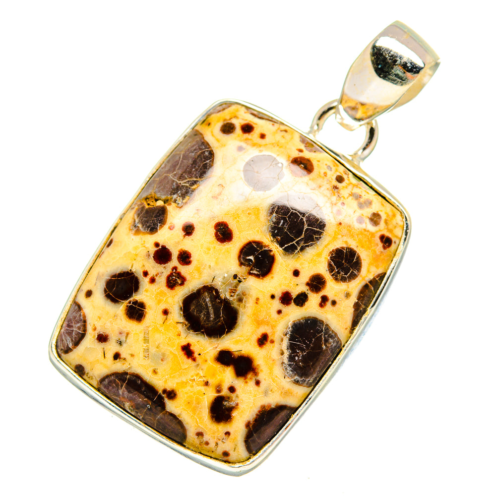 Poppy Jasper Pendants handcrafted by Anasilvercos - PD10658 - Photo 2