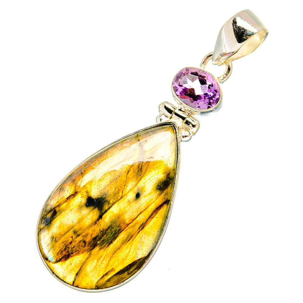 Labradorite Pendants handcrafted by Anasilvercos - PD10699
