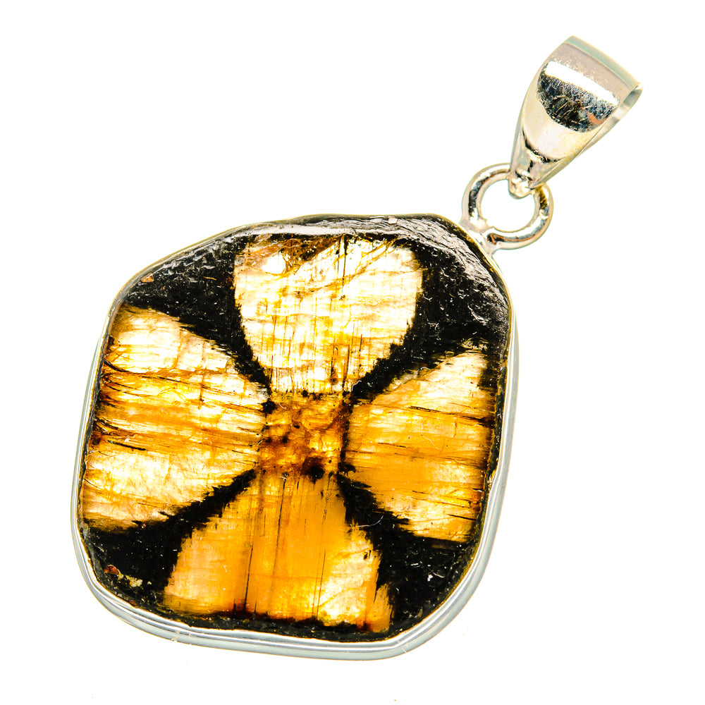 Chiastolite Pendants handcrafted by Anasilvercos - PD10702