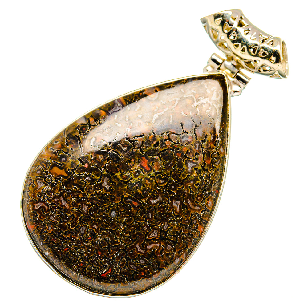 Dinosaur Bone Pendants handcrafted by Anasilvercos - PD10706