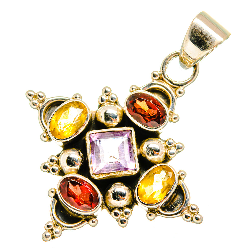 Amethyst Pendants handcrafted by Anasilvercos - PD10708