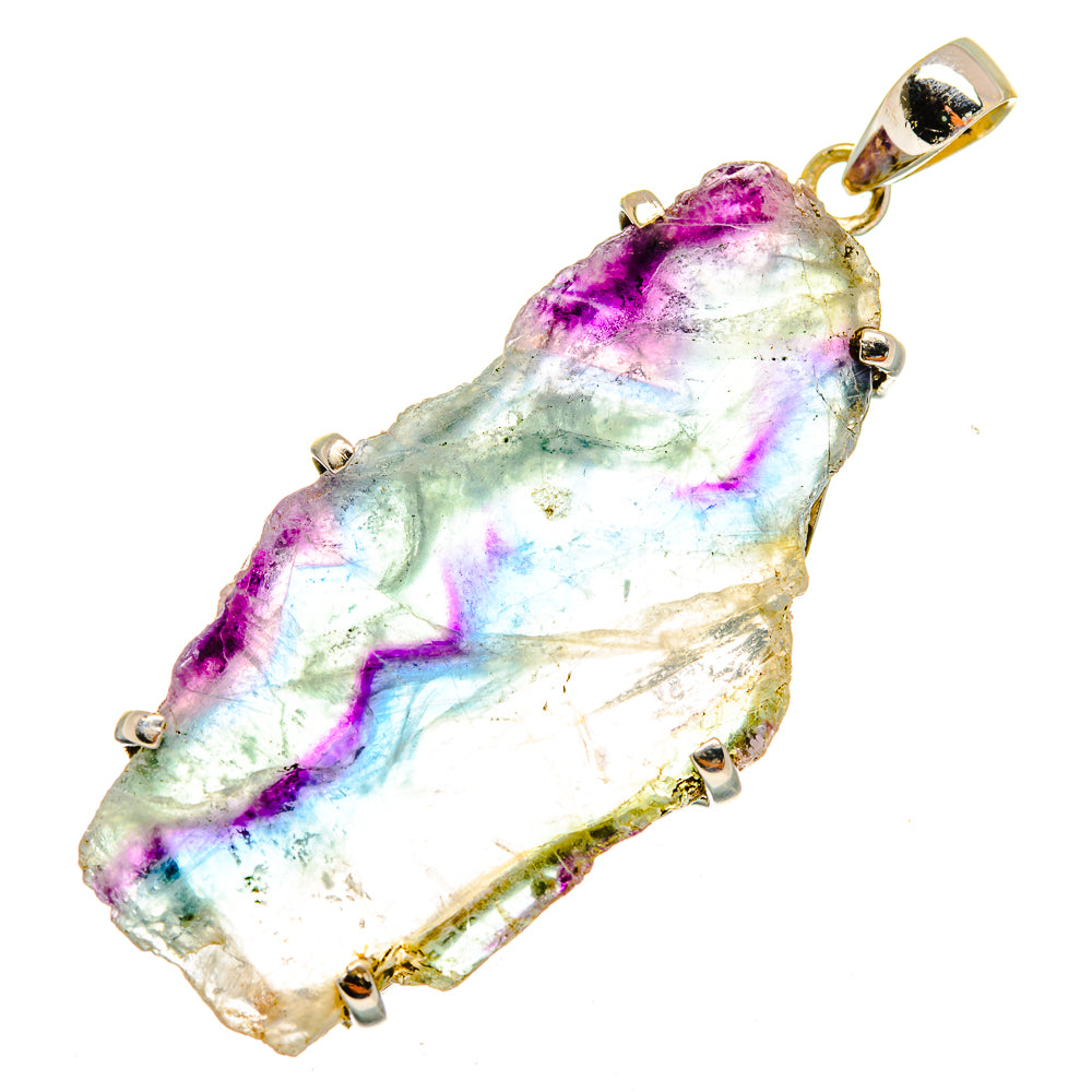 Fluorite Pendants handcrafted by Anasilvercos - PD10729