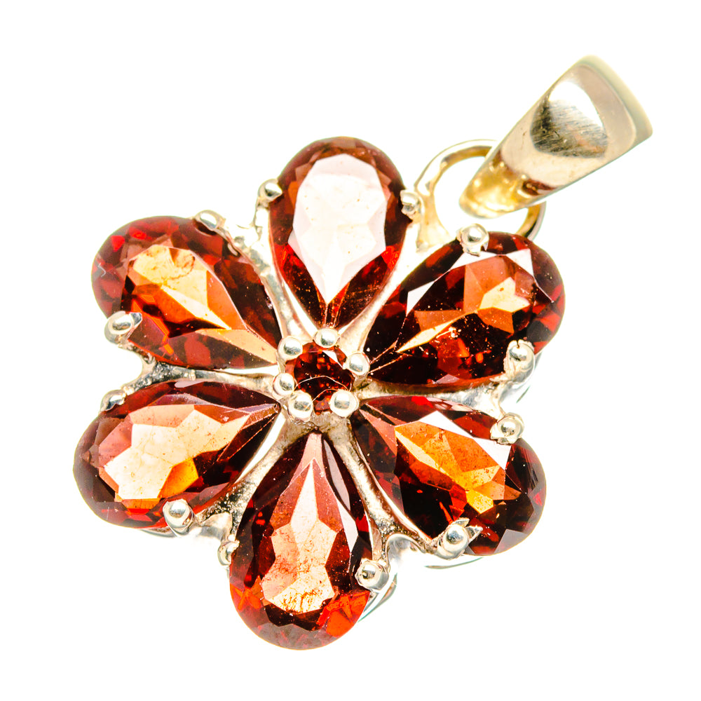 Garnet Pendants handcrafted by Anasilvercos - PD10750