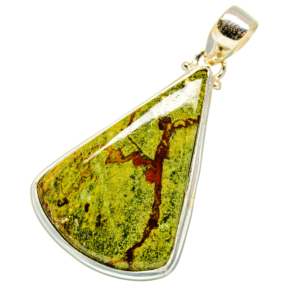 Dragon Blood Jasper Pendants handcrafted by Anasilvercos - PD10754