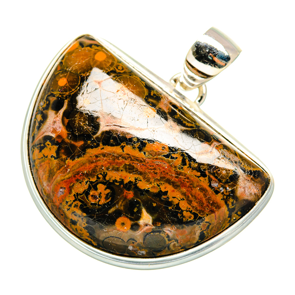 Poppy Jasper Pendants handcrafted by Anasilvercos - PD10755