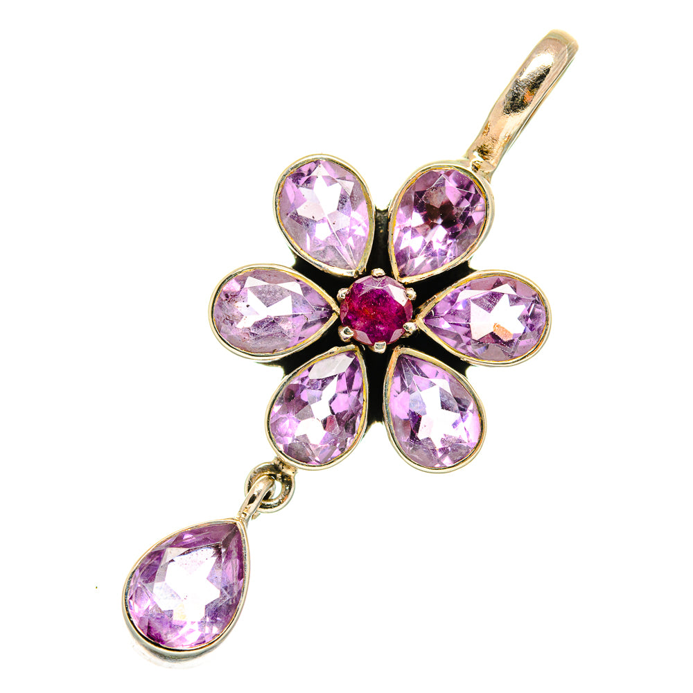 Amethyst Pendants handcrafted by Anasilvercos - PD10797