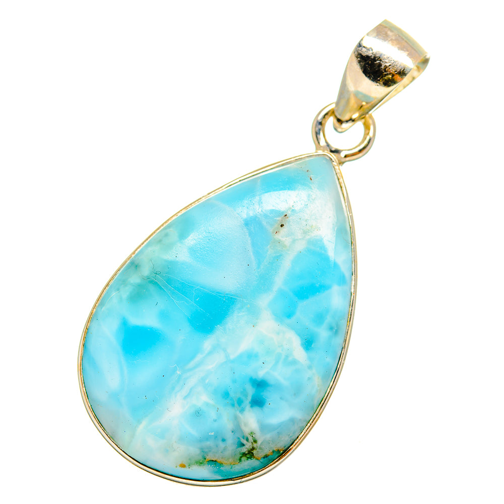 Larimar Pendants handcrafted by Anasilvercos - PD10839