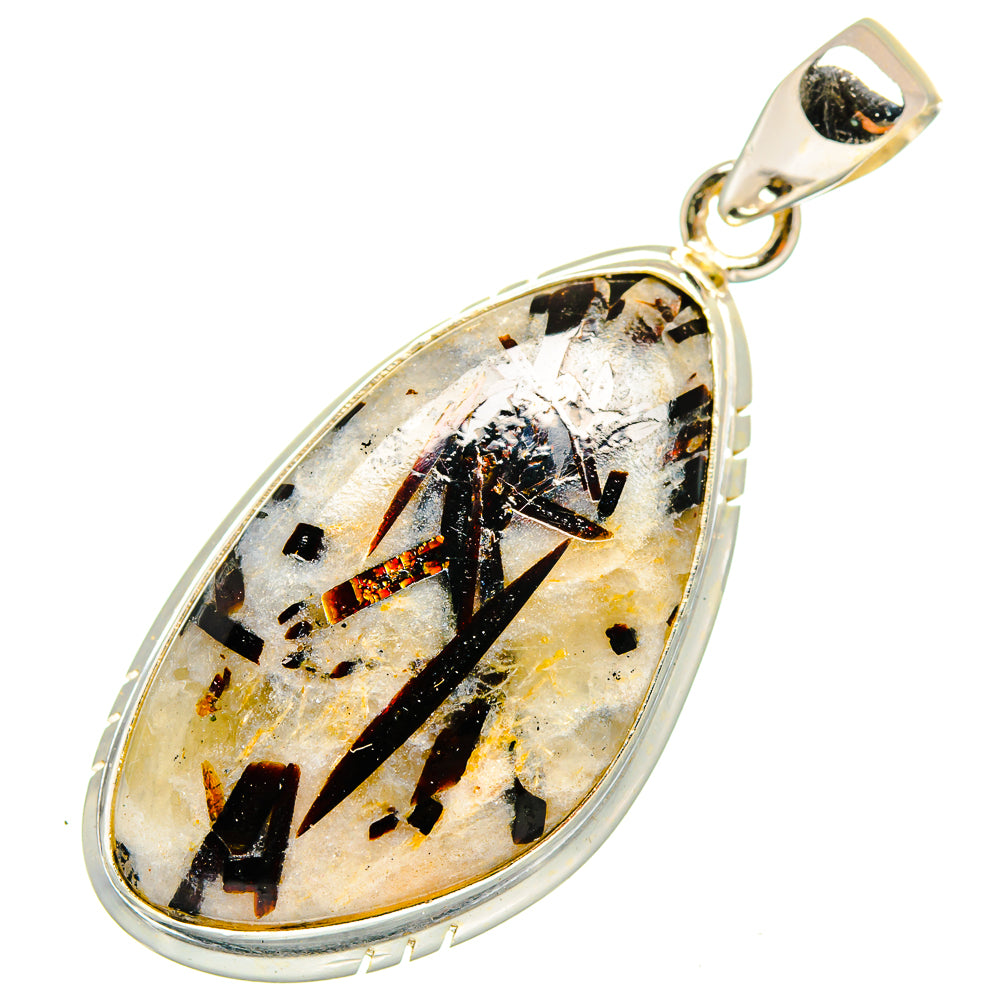 Astrophyllite Pendants handcrafted by Anasilvercos - PD10881
