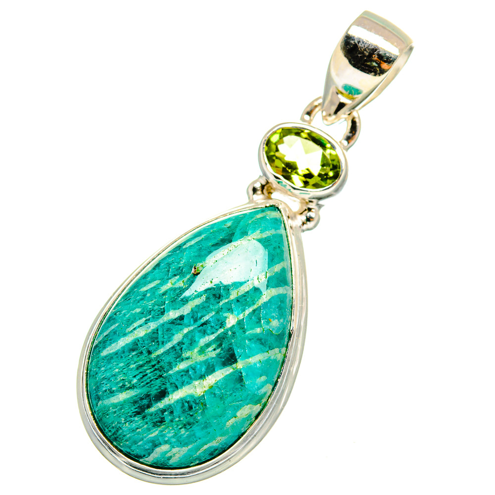 Amazonite Pendants handcrafted by Anasilvercos - PD10888
