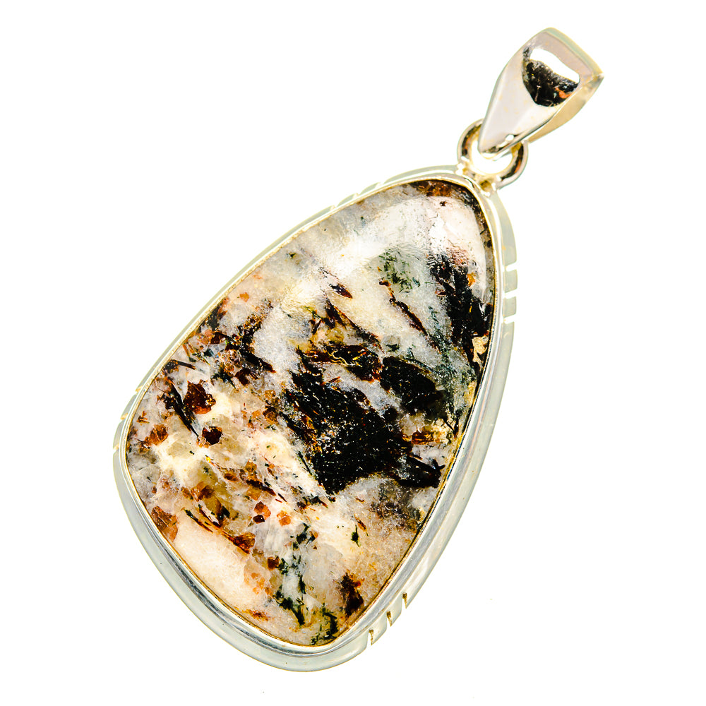 Astrophyllite Pendants handcrafted by Anasilvercos - PD10893