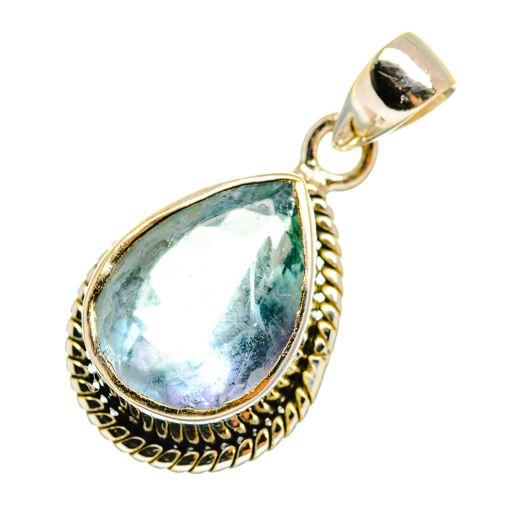 Fluorite Pendants handcrafted by Anasilvercos - PD10904