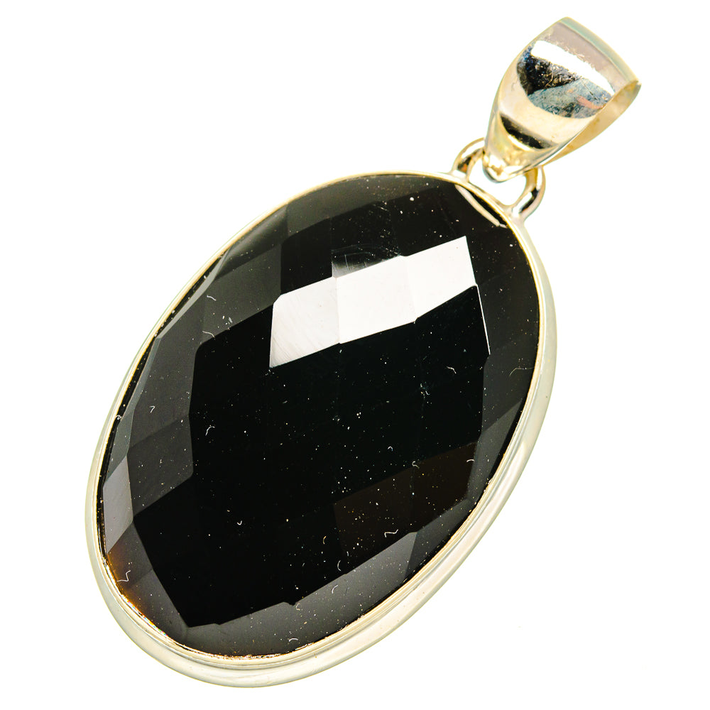 Black Onyx Pendants handcrafted by Anasilvercos - PD10917