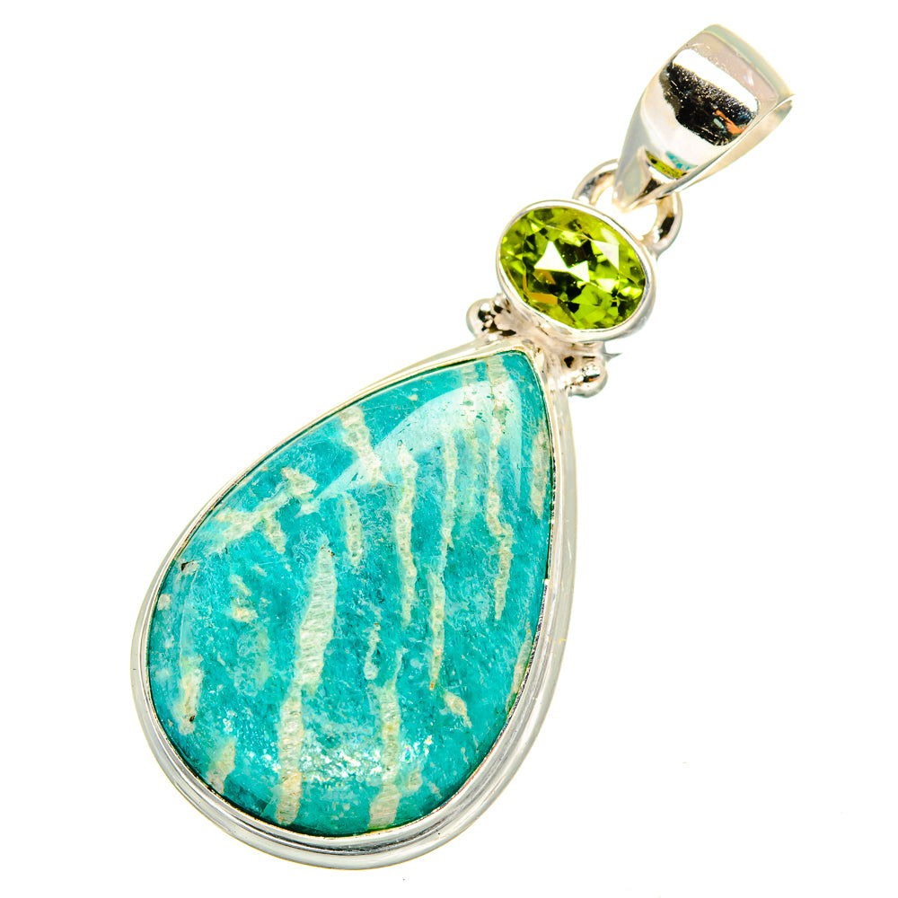 Amazonite Pendants handcrafted by Anasilvercos - PD10919