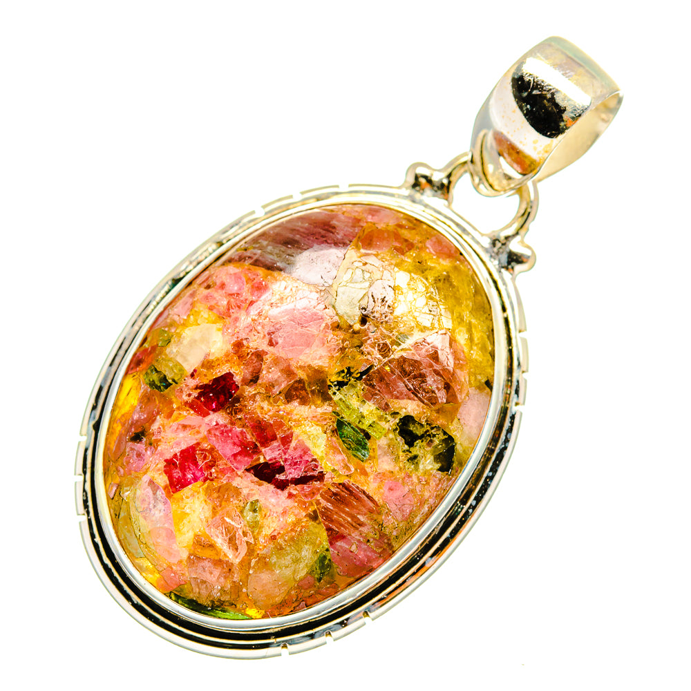 Tourmaline Pendants handcrafted by Anasilvercos - PD10930