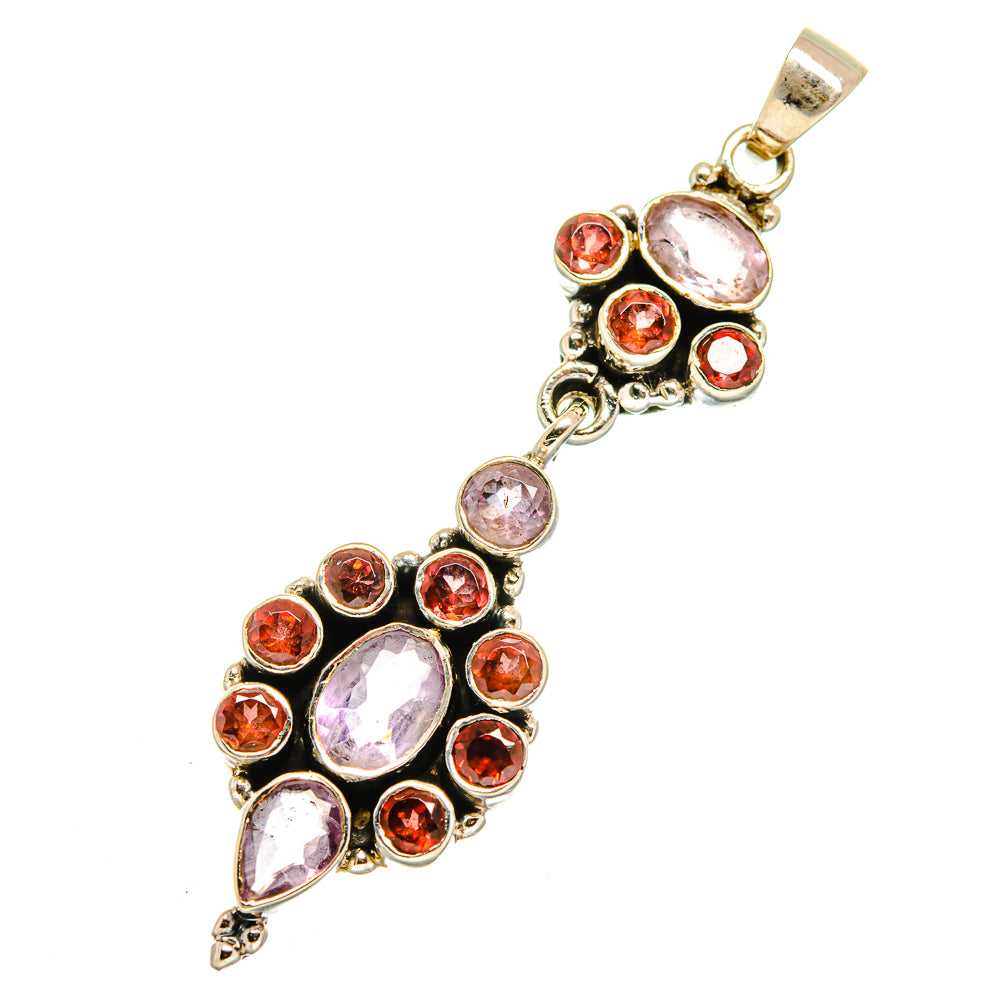 Garnet Pendants handcrafted by Anasilvercos - PD10952