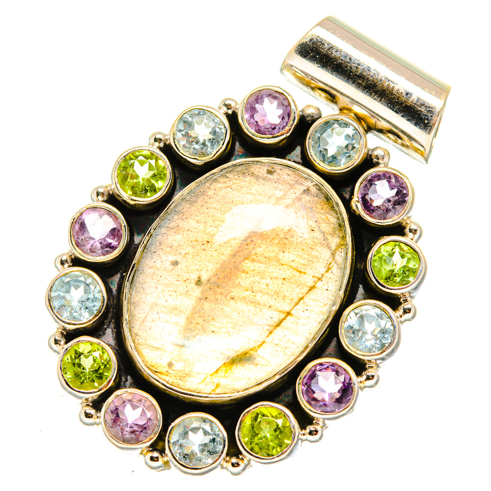 Labradorite Pendants handcrafted by Anasilvercos - PD10955