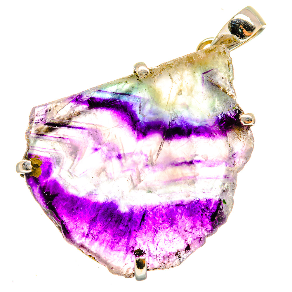 Fluorite Pendants handcrafted by Anasilvercos - PD10982