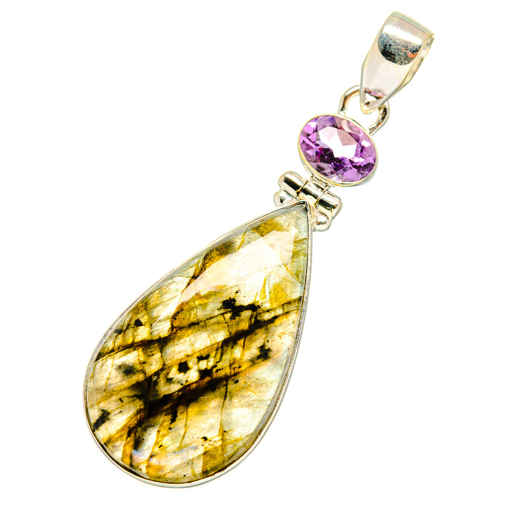 Labradorite Pendants handcrafted by Anasilvercos - PD10990