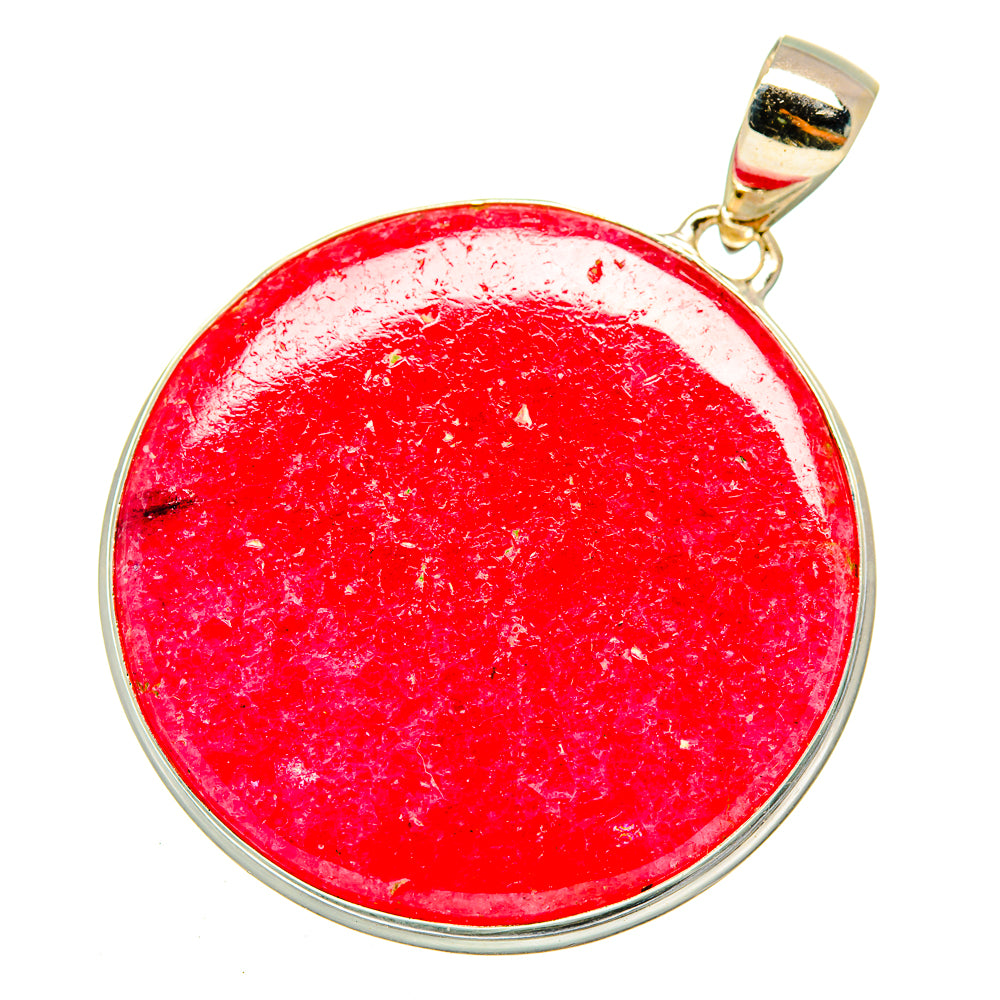 Rhodonite Pendants handcrafted by Anasilvercos - PD11005
