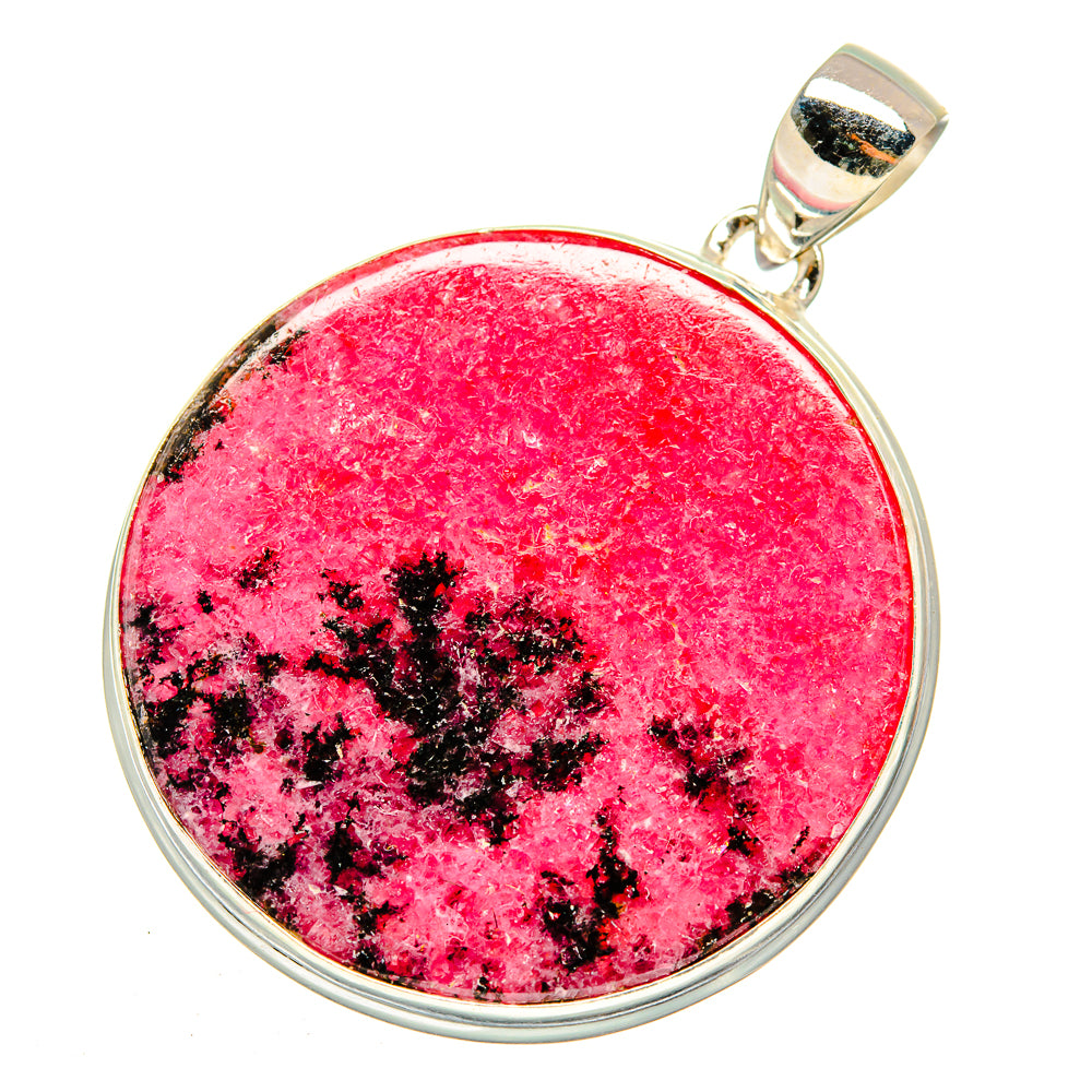 Rhodonite Pendants handcrafted by Anasilvercos - PD11006