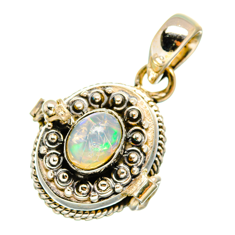 Ethiopian Opal Pendants handcrafted by Anasilvercos - PD11022