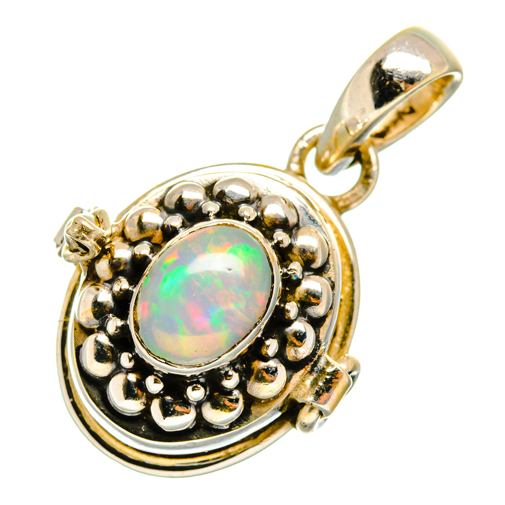 Ethiopian Opal Pendants handcrafted by Anasilvercos - PD11023