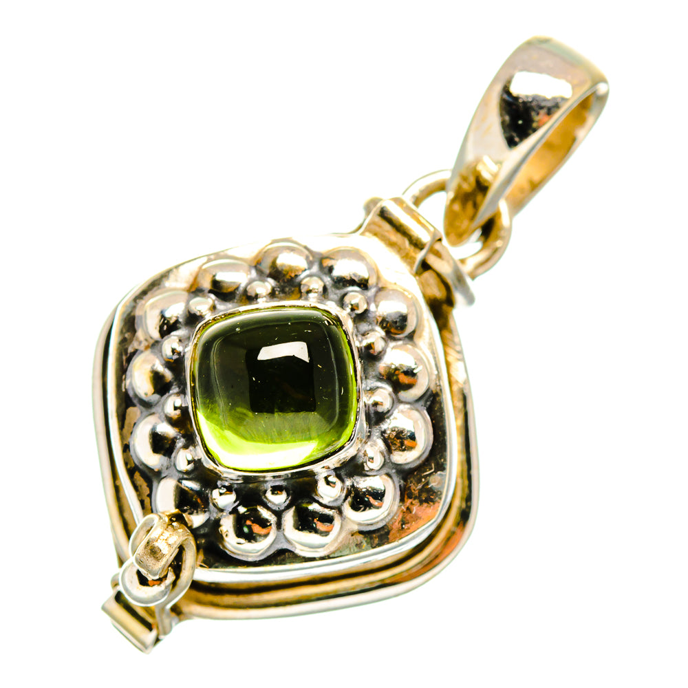 Peridot Pendants handcrafted by Anasilvercos - PD11025