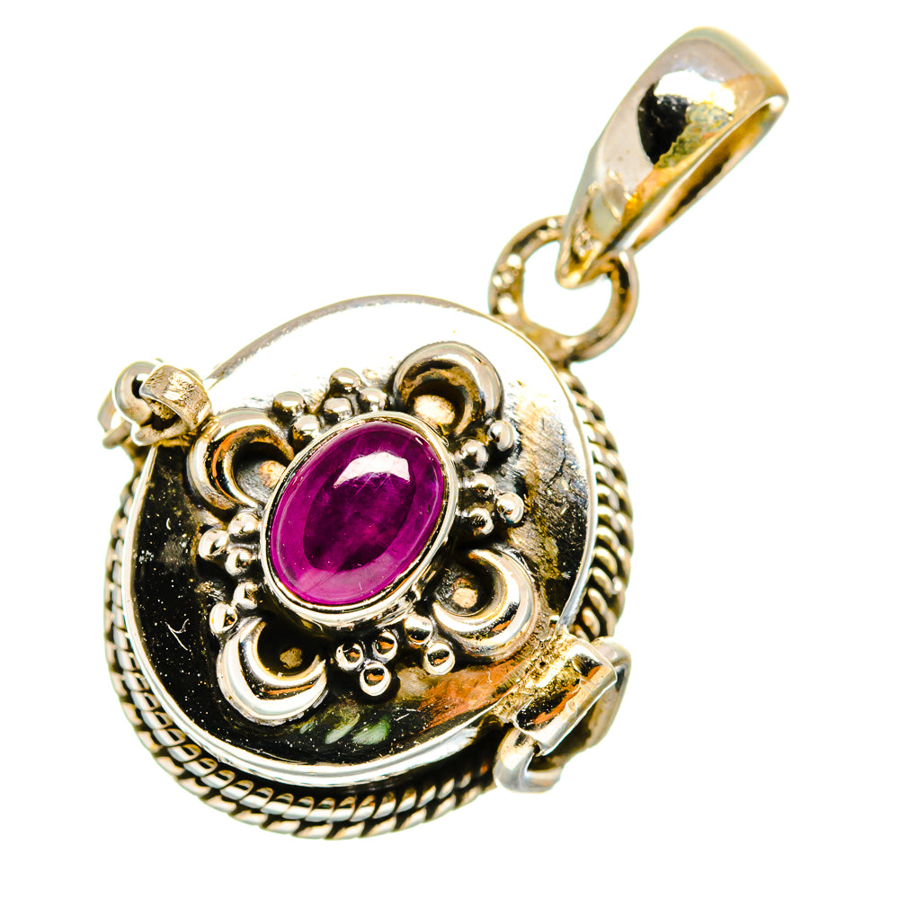 Pink Tourmaline Pendants handcrafted by Anasilvercos - PD11026