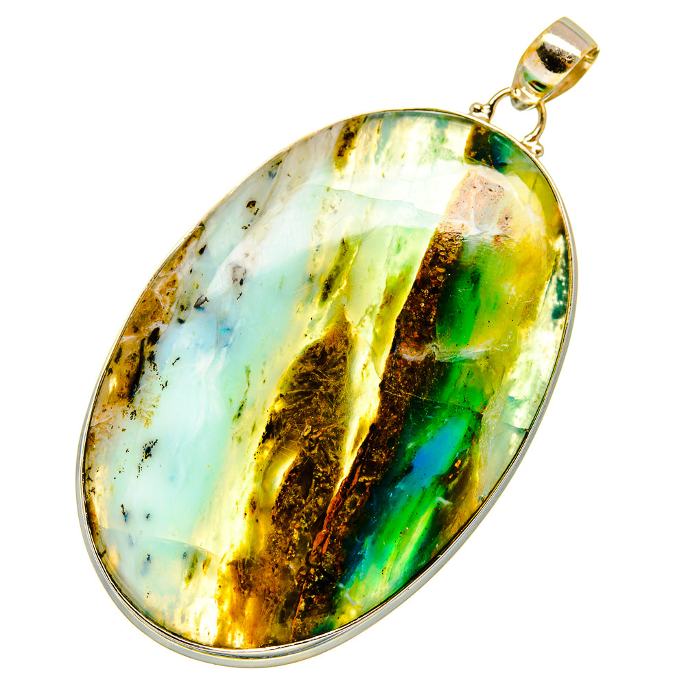 Peruvian Opal Pendants handcrafted by Anasilvercos - PD11028