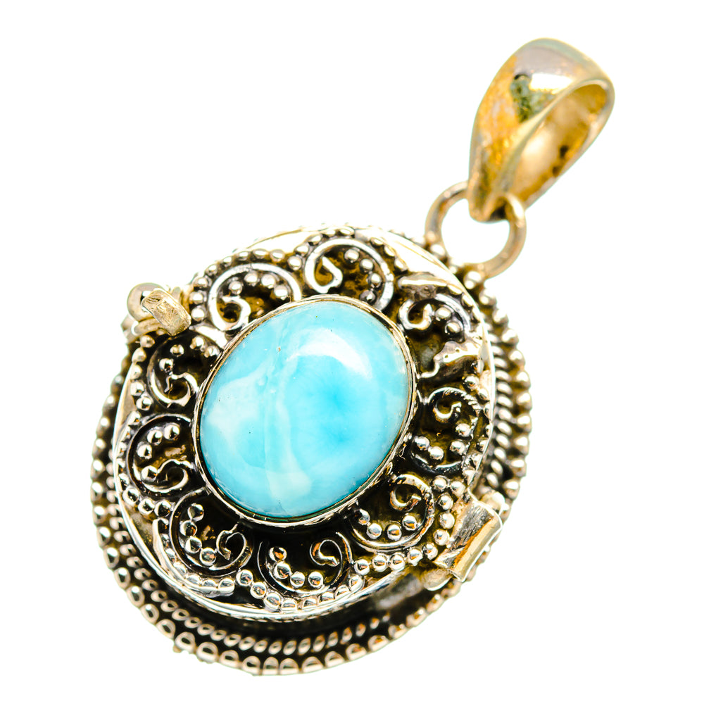 Larimar Pendants handcrafted by Anasilvercos - PD11032