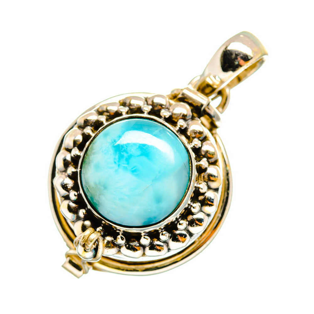 Larimar Pendants handcrafted by Anasilvercos - PD11035 - Photo 2
