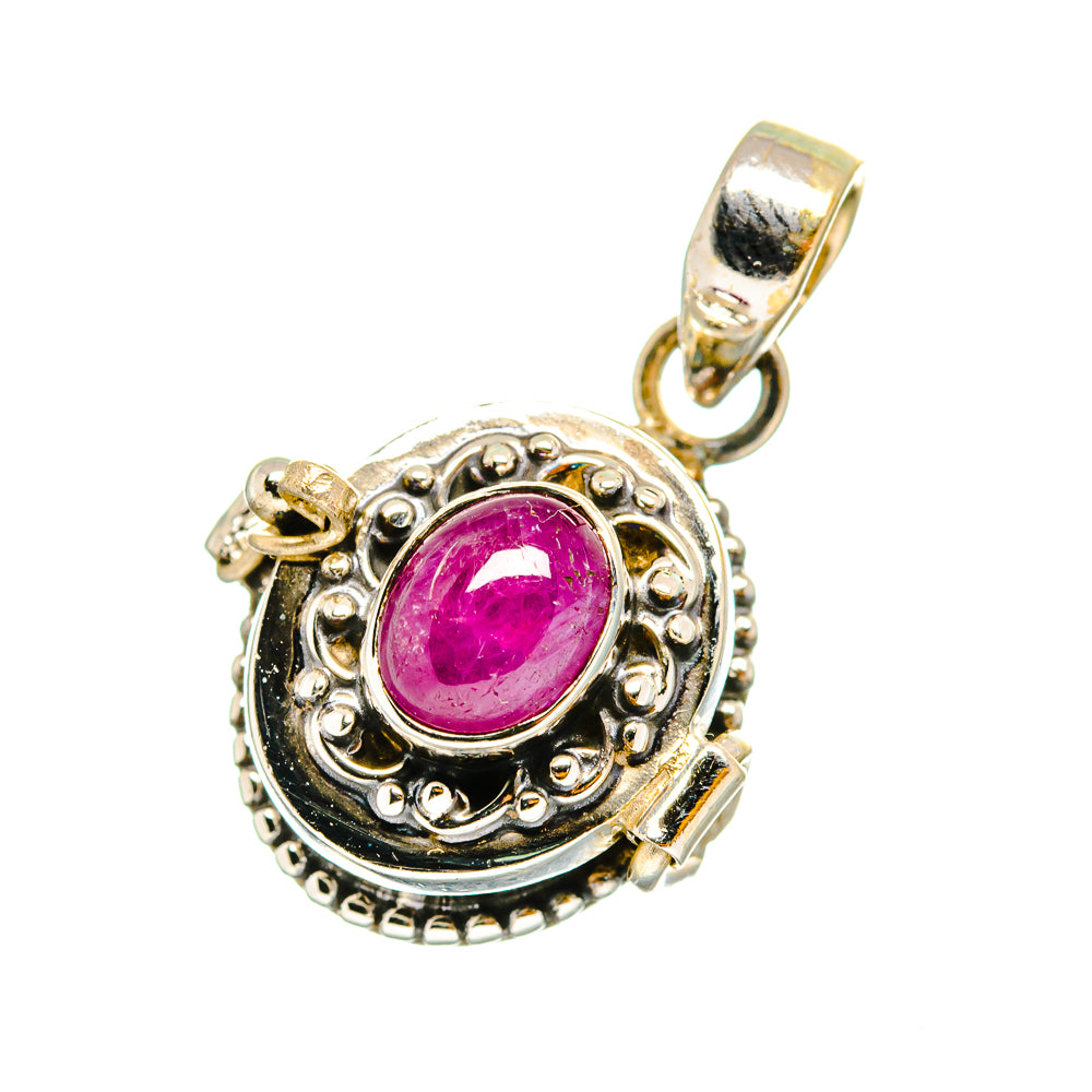 Ruby Pendants handcrafted by Anasilvercos - PD11041