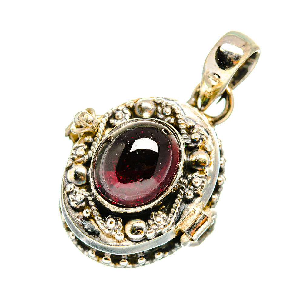 Garnet Pendants handcrafted by Anasilvercos - PD11048