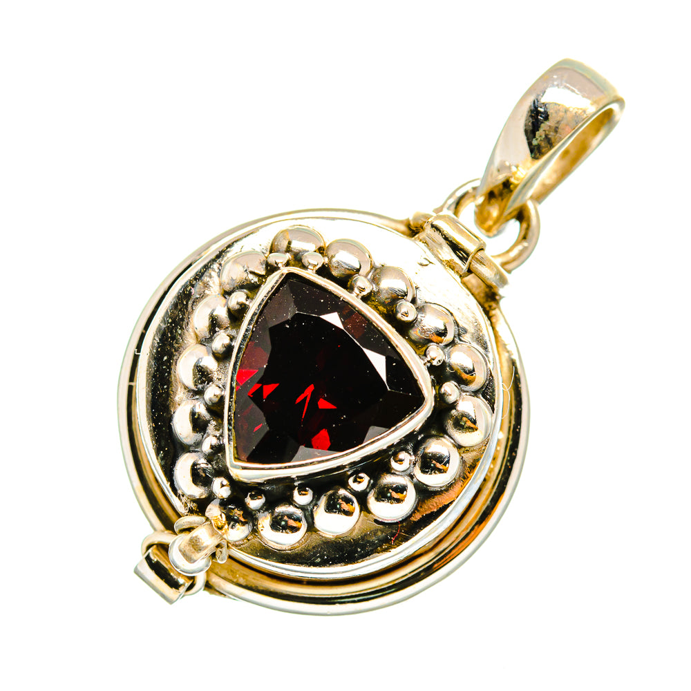Garnet Pendants handcrafted by Anasilvercos - PD11049