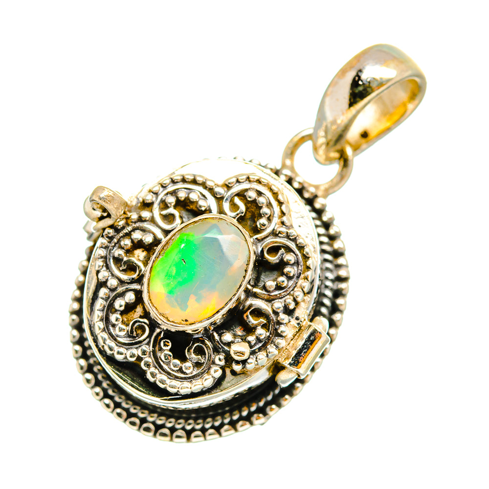 Ethiopian Opal Pendants handcrafted by Anasilvercos - PD11052