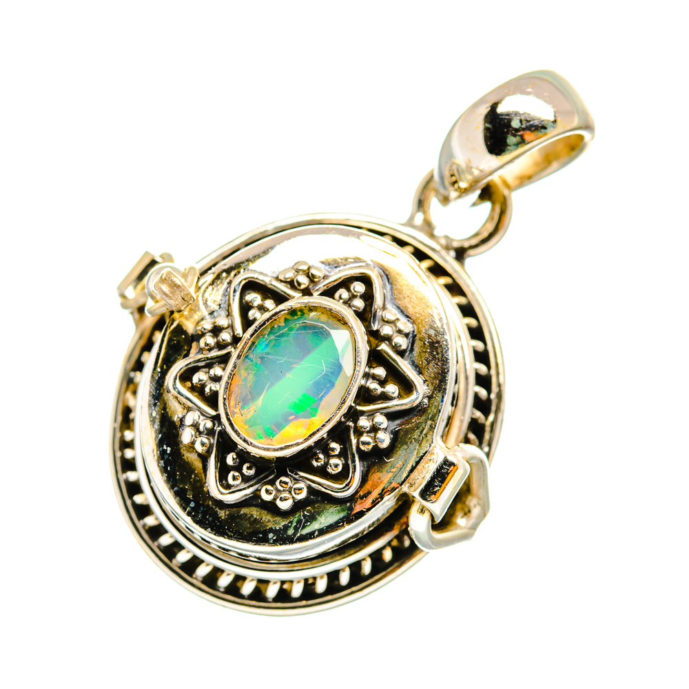 Ethiopian Opal Pendants handcrafted by Anasilvercos - PD11053