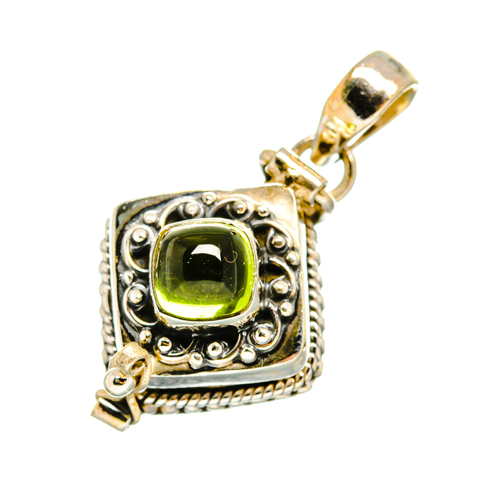 Peridot Pendants handcrafted by Anasilvercos - PD11054