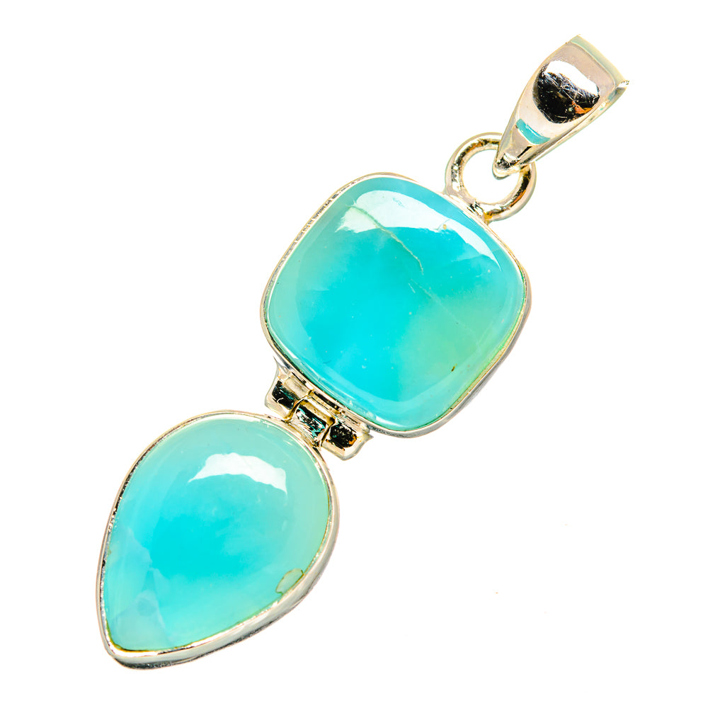 Larimar Pendants handcrafted by Anasilvercos - PD11056