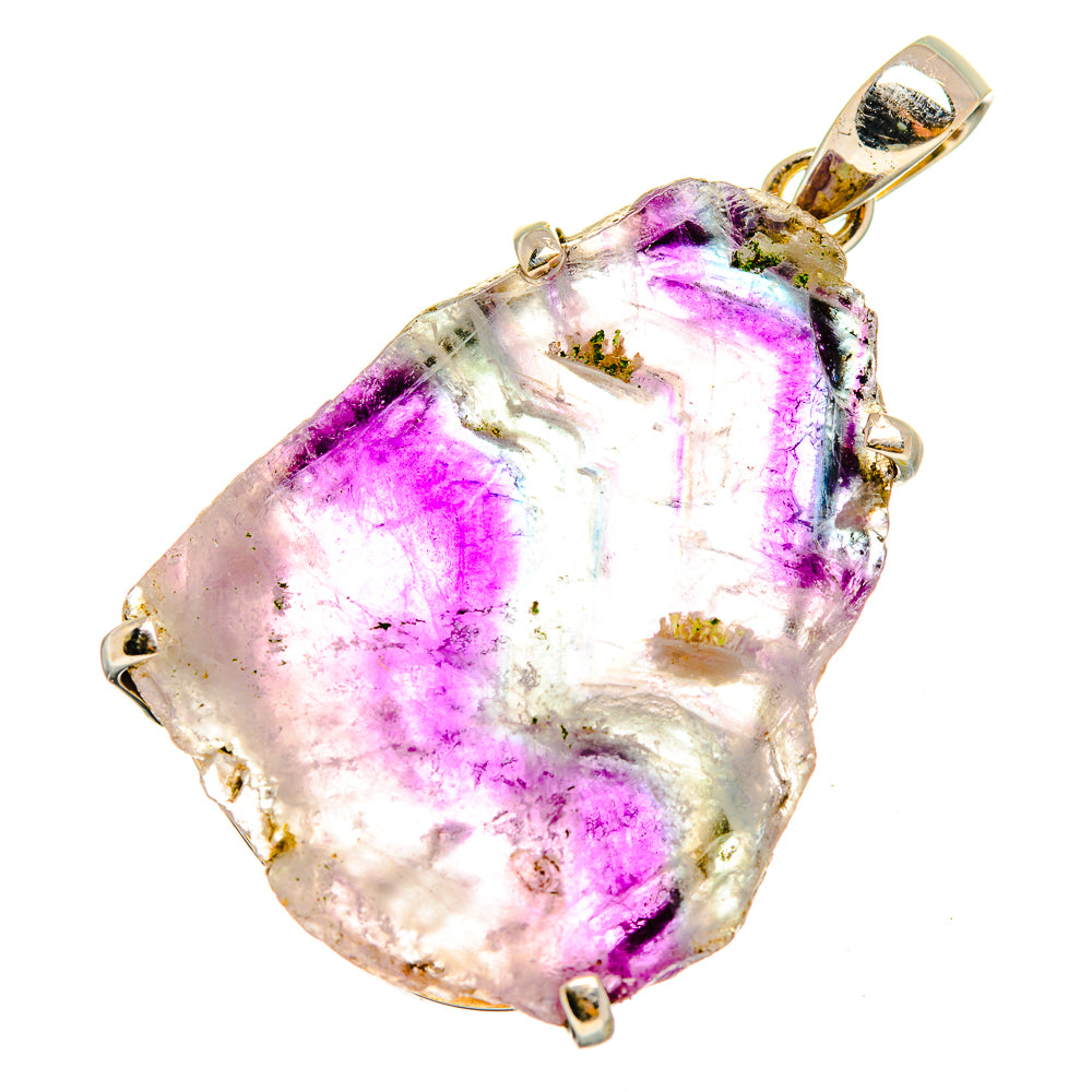 Fluorite Pendants handcrafted by Anasilvercos - PD11065