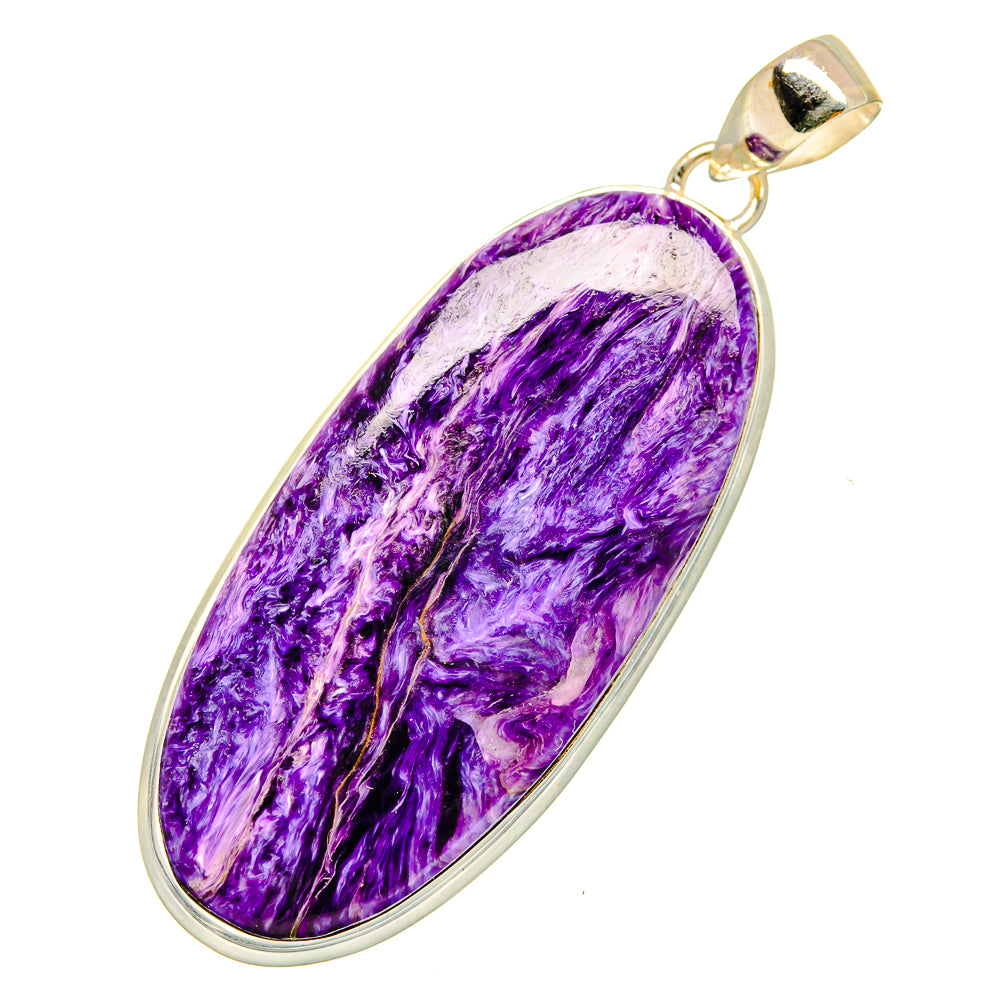 Charoite Pendants handcrafted by Anasilvercos - PD11077