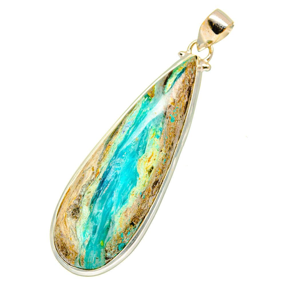 Peruvian Opal Pendants handcrafted by Anasilvercos - PD11098